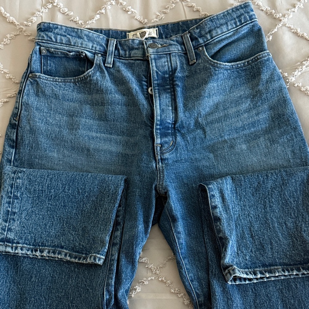Madewell Women's Blue Ankle Jeans